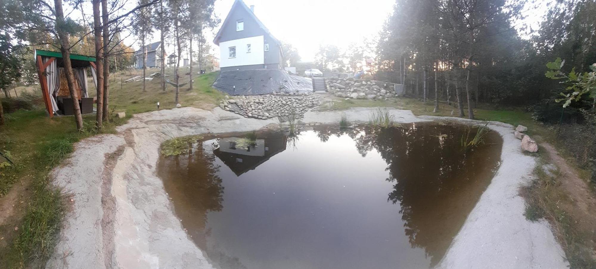 Villa ,,Domek Na Skarpie" Z Balia I Basenem Letnim Sulęczyno Exterior foto